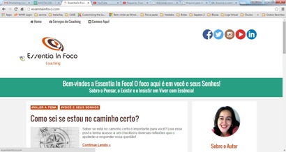 Análise de Presença On-line - Essentia in Foco